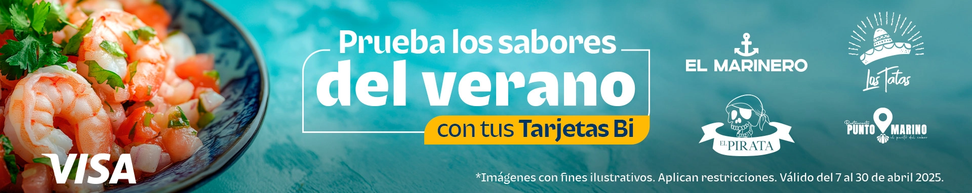¡Descubre los Sabores del Verano con tus Tarjetas Bi!