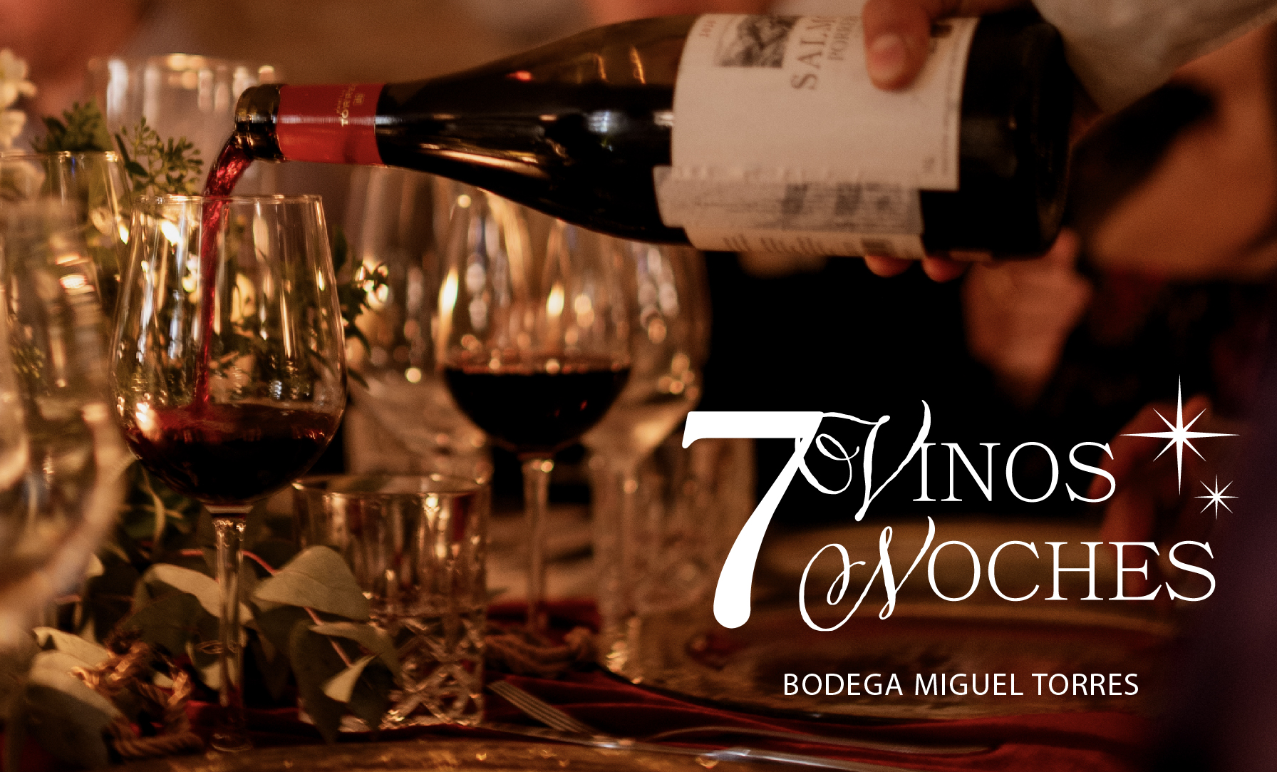 Evento gastronómico 7 vinos 7 noches