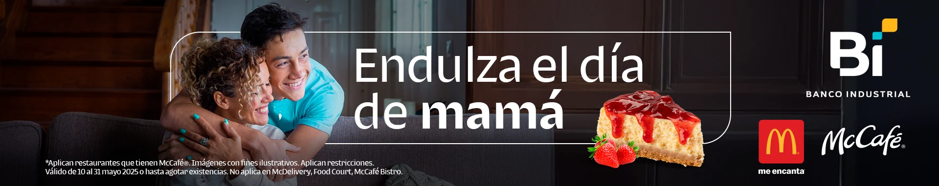 Endulza el día de mamá banner home