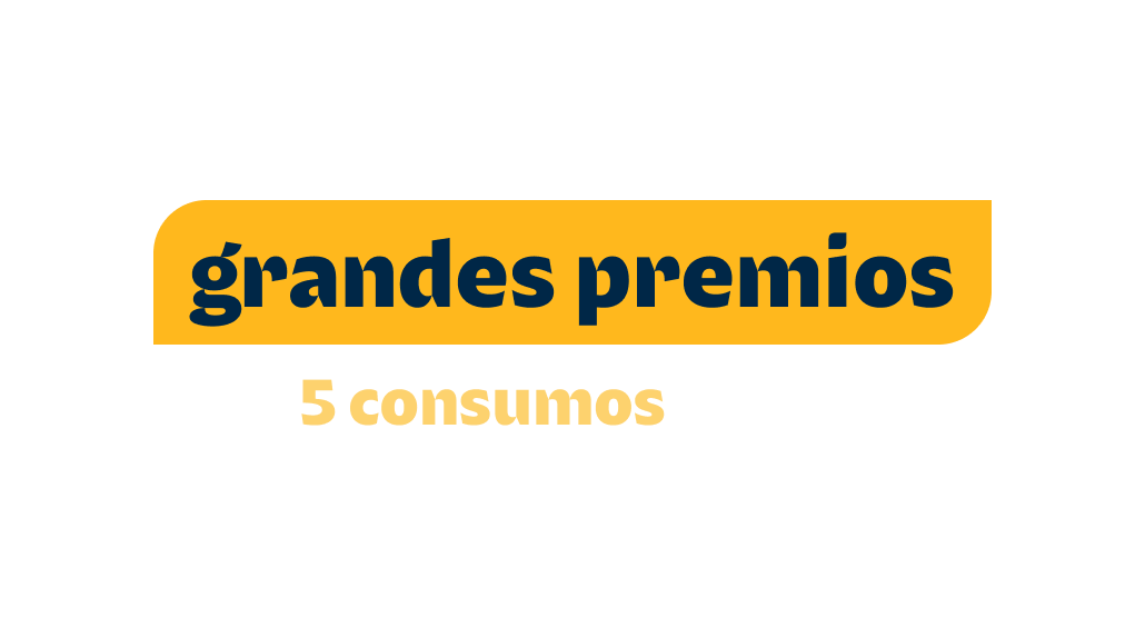 Participa por grandes premios con 5 consumos cada mes pagándoosla con tus Tarjetas Bi Participa por grandes premios con 5 consumos cada mes pagándoosla con tus Tarjetas Bi
