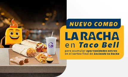 Imagen de Nuevo Combo La Racha en Taco Bell