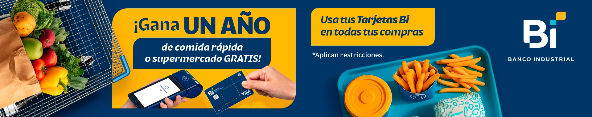 Paga con tus tarjetas BI y gana