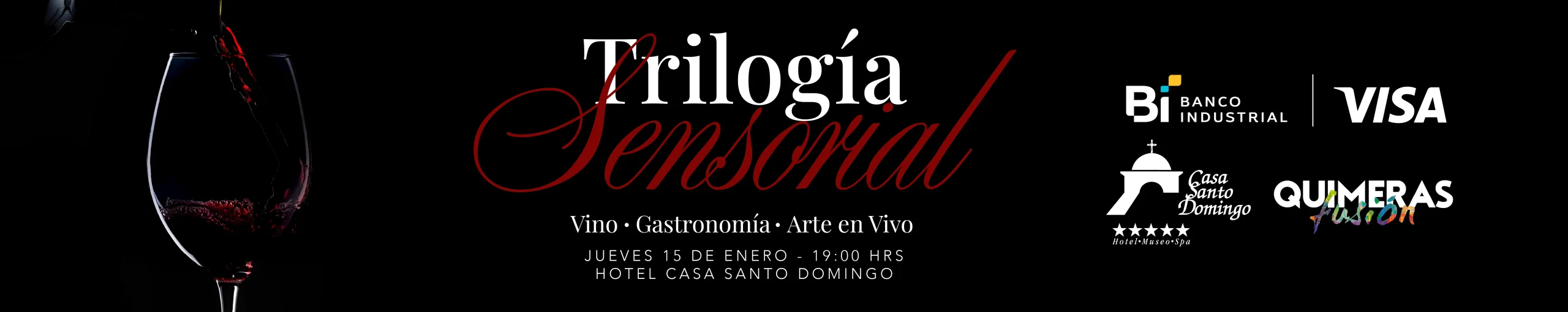 Banner Casa Santo Domingo ¡Trilogía Sensorial!
